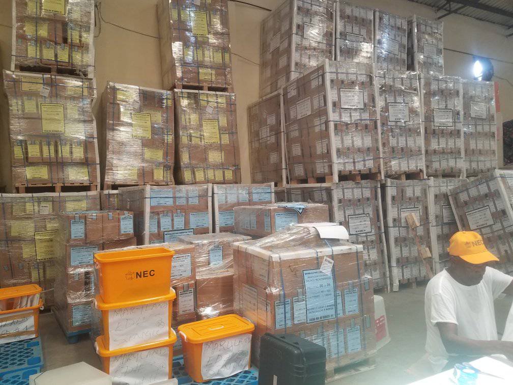 NEC Announces The Arrival Of Election Materials