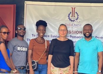 InfoQuest Liberia Ends One Day Working Visit With The Netherlands Institute For Multiparty Democracy Program And Knowledge Advisor
