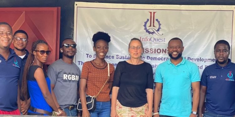 InfoQuest Liberia Ends One Day Working Visit With The Netherlands Institute For Multiparty Democracy Program And Knowledge Advisor