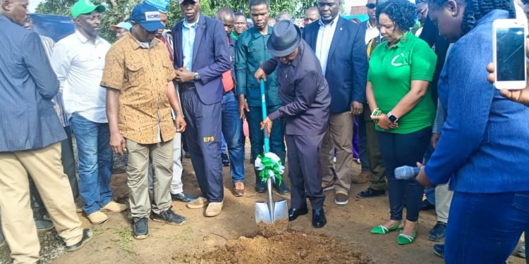 President Boakai Breaks Ground For The Construction Of The Bethesda Christian Mission School Facility, Wants Mother Steven’s Legacy To Live On