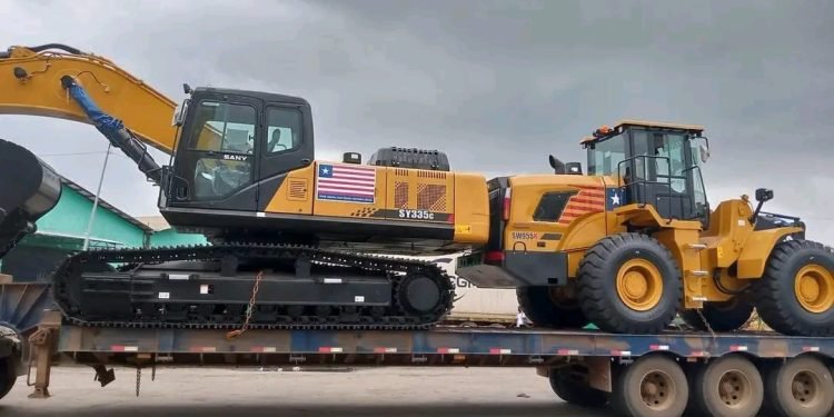Liberians Welcome The Arrival Of Earth Moving Equipment But….