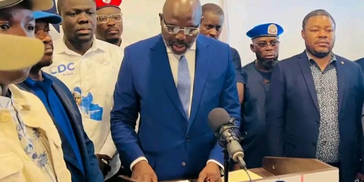 “Mr. Boakai, Your Action To Politicized Justice Will Be Resisted and Resisted Strongly”, Former President Weah Sounds Warning