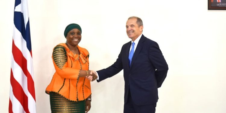 Liberian Foreign Minister Nyanti Welcomes New US Embassy Ambassador Designate To Liberia