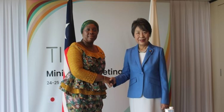 Liberia, Japan Foreign Ministers Hold Bilateral Talks in Tokyo