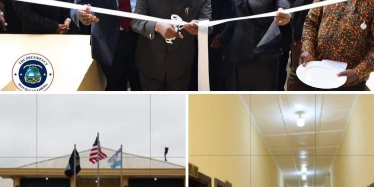 President Boakai Dedicates 14th Judicial Circuit Court Complex in Rivercess County