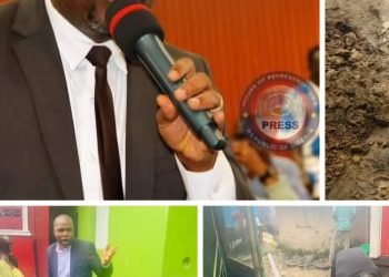 Rep. Dahn Uses Car Benefit To Provide Safe Drinking Water and Latrines For His People