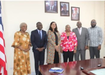 UNFPA Regional Director Mr. Hounton Pays Courtesy Call on Foreign Minister Nyanti