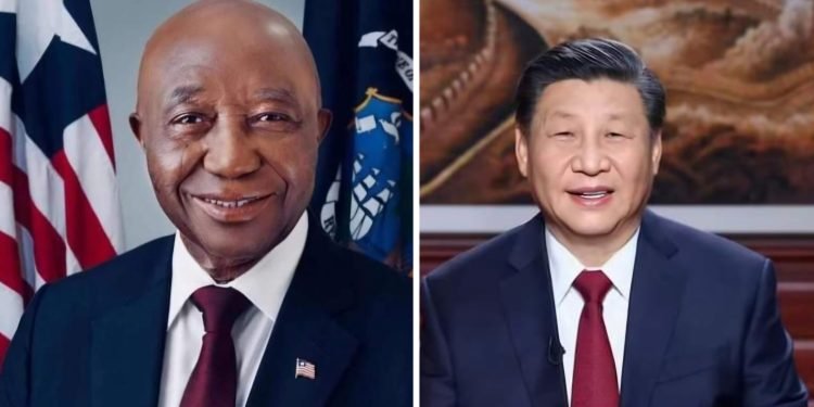 President Boakai Applauds the People’s Republic of China on 75th National Day Observance