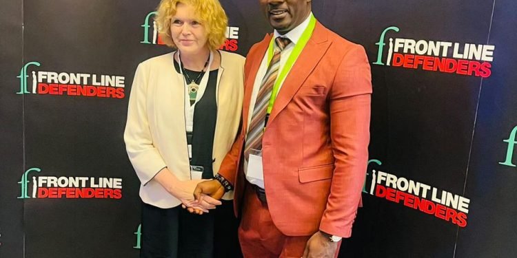 In Dublin, Ireland , Human Rights Ambassador Adama Dempster Joins Global Gathering of Frontline Human Rights Defenders