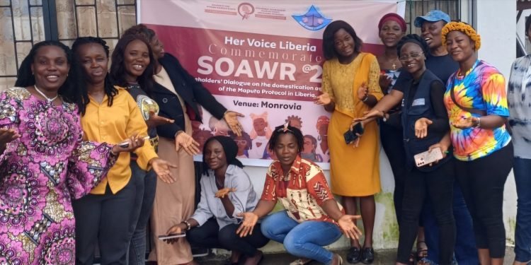 Her Voice Liberia Executive Director Calls For More Action/ Implementation On The Maputo Protocol, Celebrates “SOAWR’s 20th Anniversary 