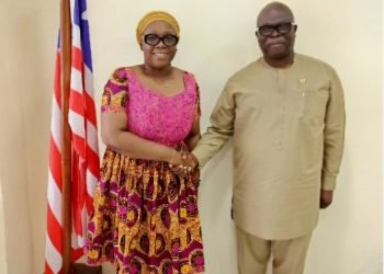 Outgoing Ghanaian Ambassador Bids Farewell to Foreign Minister Nyanti