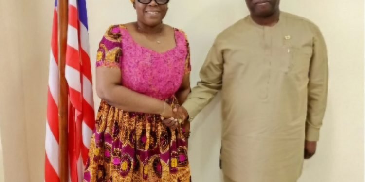 Outgoing Ghanaian Ambassador Bids Farewell to Foreign Minister Nyanti