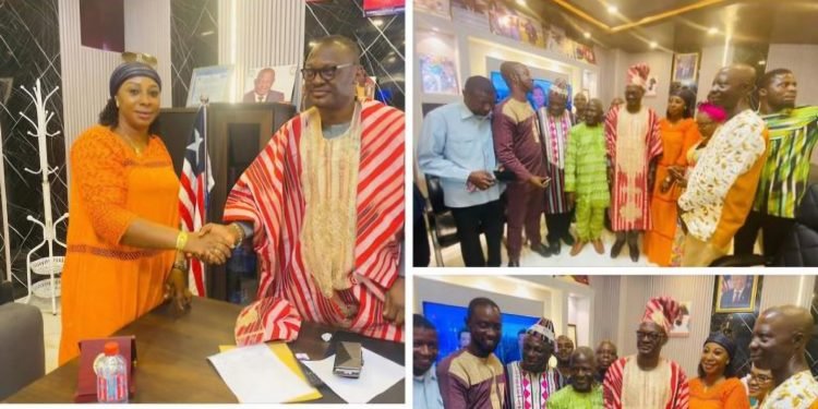 In Lofa County: Quadu Gboni Citizens Honor Senator Momo Cyrus For Impactful Leadership