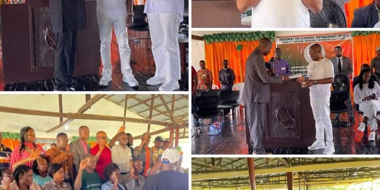 “We Will Hold The Government Feet To The Political Fire”, MOVEE Political Leader-Kemayah Vows; Elects and Inducts New Leaders After National Convention