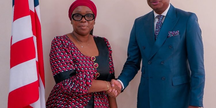 Foreign Minister Nyanti Welcomes New UNDP Resident Representative