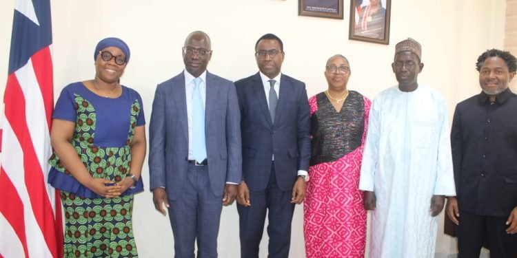 High-Level Delegation from Senegal Visits Liberia To Garner Support for Amadou Hott’s Candidacy For African Development Bank Presidency