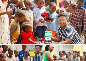 8-Year-Old George Smith Spreads Joy at Julutah Orphanage