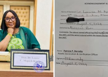 Health Ministry Refutes False Media Reports on Minister Kpoto’s Suspension; Confirms Asset Declaration Compliance on August 5, 2024