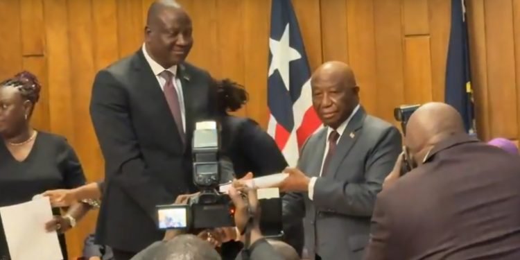 CBL Executive Governor Henry F. Saamoi, Promises To Rebrand The CBL, Oulines New Ambitious Plans For The Institution , Commissions By President Boakai