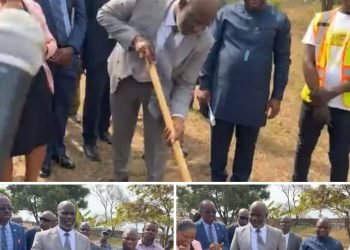 Speaker Richard Koon Breaks Ground For The Construction Of An Incinerator At JFK