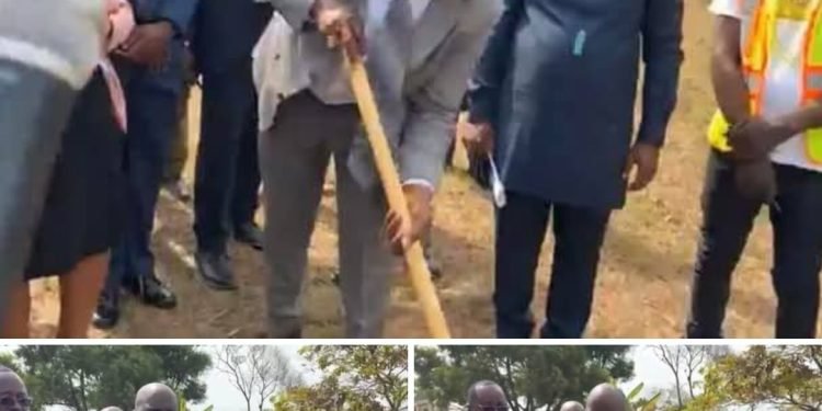 Speaker Richard Koon Breaks Ground For The Construction Of An Incinerator At JFK