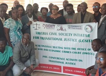 CSOs Transitional Justice Network Ends One Day Engagement Meeting With The Office Of The Establishment Of War And Economic Crimes Court In Liberia