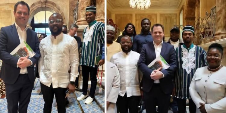 ICOS Fellow and Executive Director Of InfoQuest Yeanay Meets High Profile Irish Government Official, Presence Liberia’s Case , As The Irish Diplomat Set To Visit Liberia Soon
