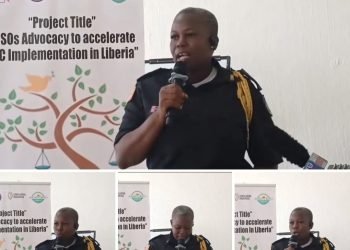 Assistant Police Commissioner Teta Wilson Undercsores The Importance Of Mainstreaming Gender In The Establishment Of War And Economic Crimes Court and The Anti Corruption Court In Liberia