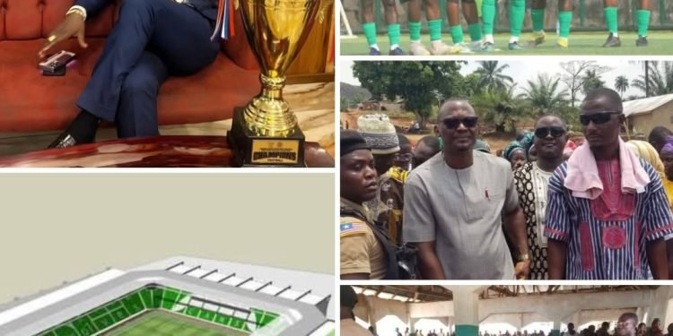 “Lofa Will Be Transform”, Assures Senator Cyrus, Set To Break Grounds For A Modern Sports Stadium