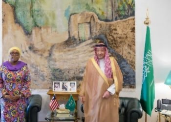 Foreign Minister Nyanti Lobbies the Kingdom of Saudi Arabia For UNSC Non-Permanent Seat