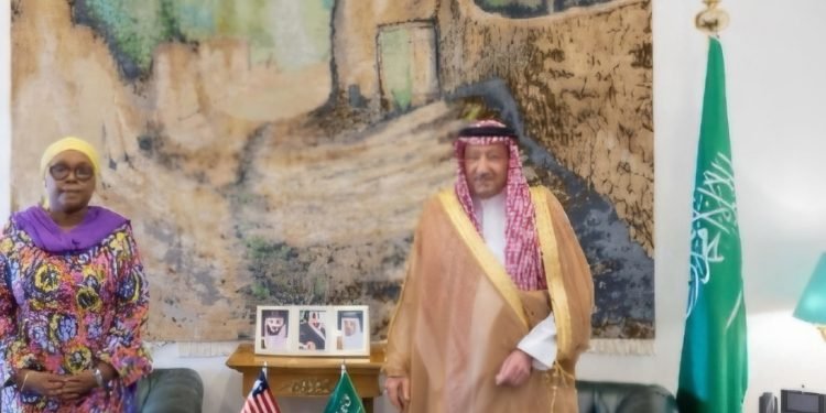 Foreign Minister Nyanti Lobbies the Kingdom of Saudi Arabia For UNSC Non-Permanent Seat