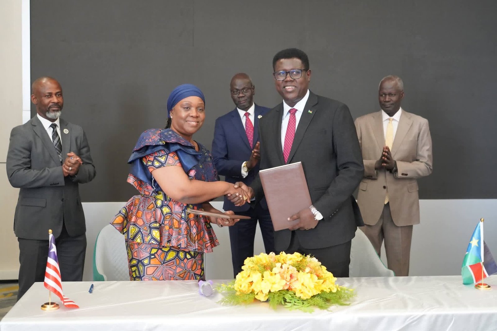 South Sudan, Liberia Ink Deals to Boost Ties